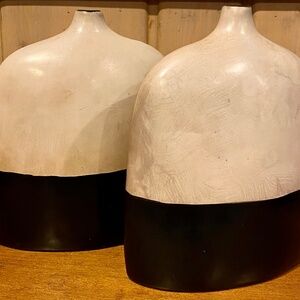 Signed, Vintage Peruvian Pottery Vases. Ceramics by Jose Sosa